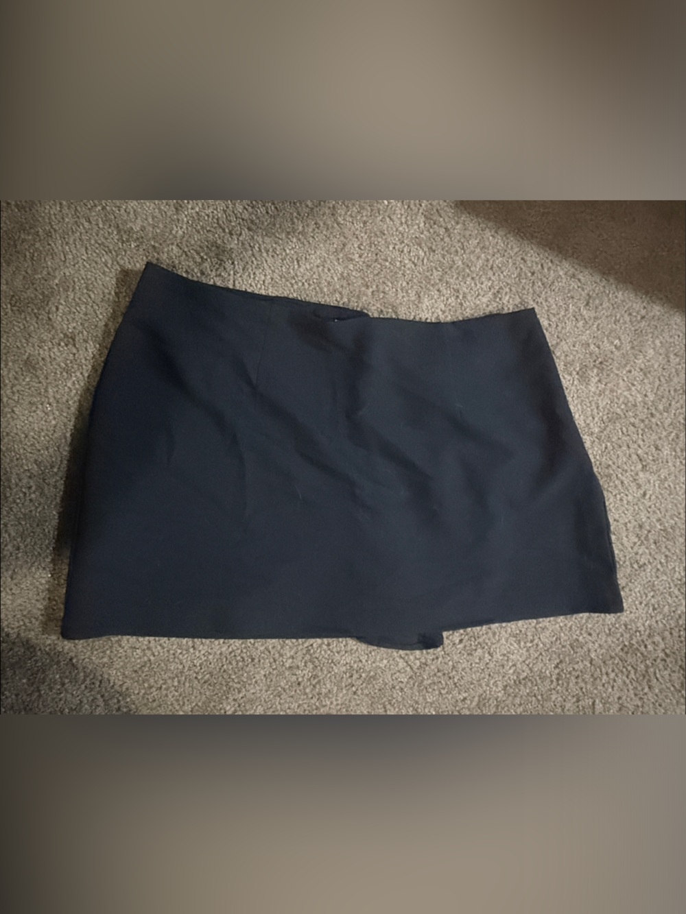 Abercrombie & Fitch Black Mini Skort
